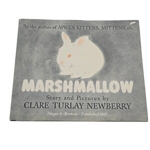 MARSHMALLOW Clare Turlay Newberry 1942 Harper & Brothers 1st Edition